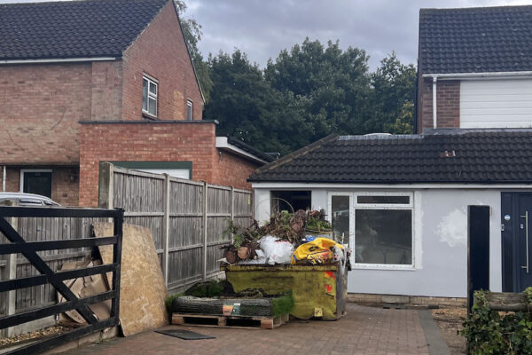 Skip collection services in Wednesbury, UK